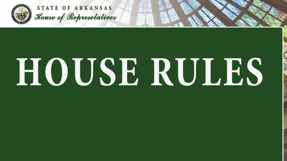Resources Arkansas House of Representatives